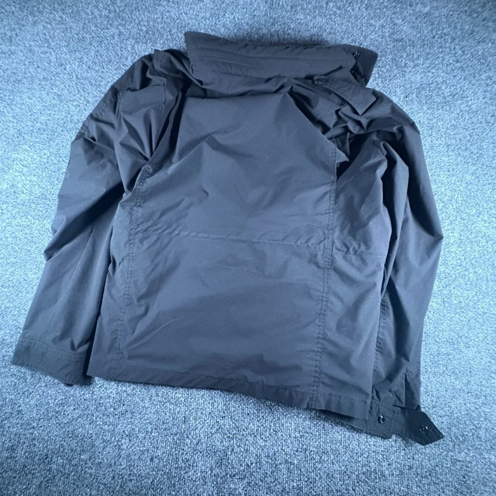 Banana Republic Motion-Tech Jacket Men Small Black Field Water Repellent Stretch
